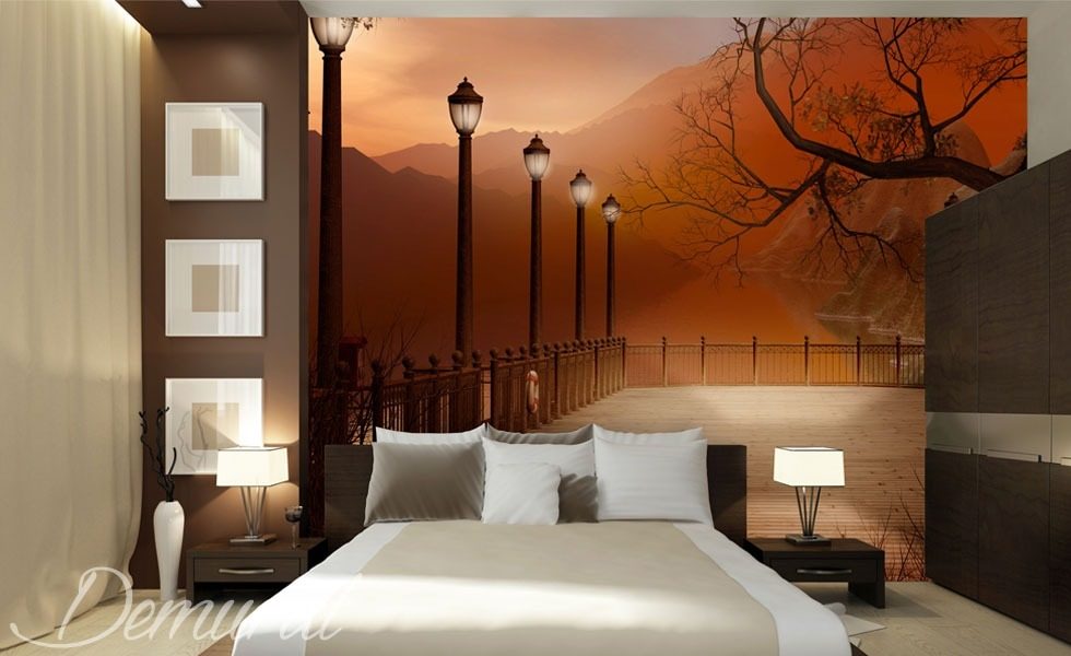 Комната с видом Фотообои для спальни Фотообои Demural