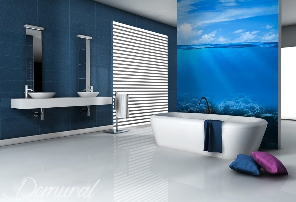 Великая синева Фотообои для ванной Фотообои Demural