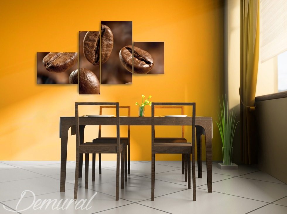 Кофейная мозаика Картины для обеденной комнаты картины Demural