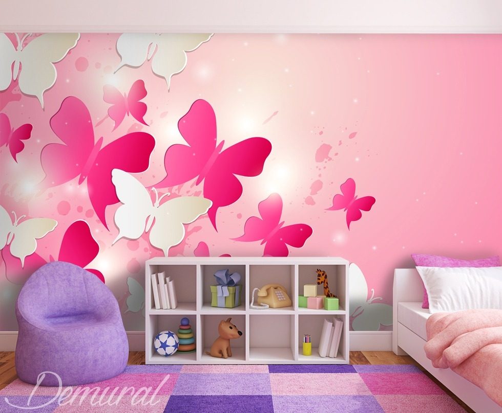 В розовом царстве Фотообои для детской комнаты Фотообои Demural