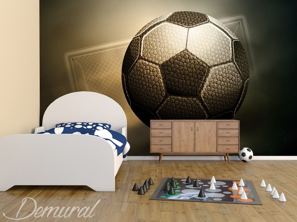 Футбольный трофей Фотообои для мальчишеской комнаты Фотообои Demural